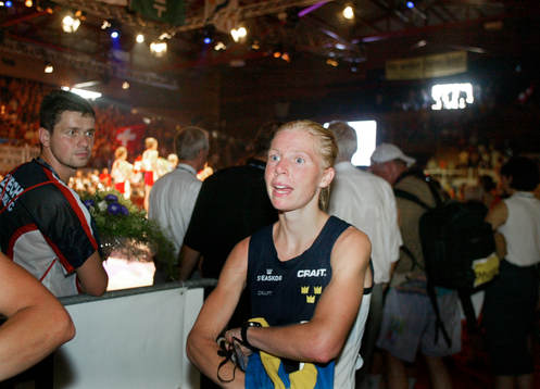Gunilla Svärd, Sverige gick i mål två gånger och står