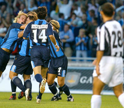 Fotboll, kval Champions League, Djurgården - Partizan