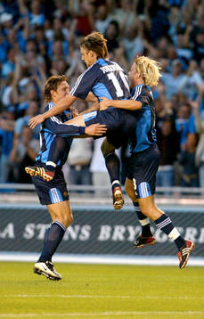 Fotboll, kval Champions League, Djurgården - Partizan