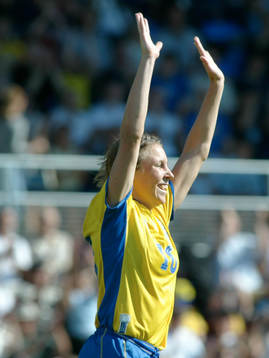 Hanna Ljungberg, Sverige jublar