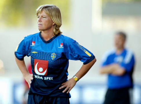 Marika Domanski Lyfors, förbundskapten, Sverige