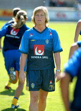 Marika Domanski Lyfors, förbundskapten, Sverige