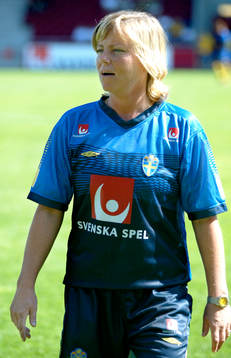 Marika Domanski Lyfors, förbundskapten, Sverige