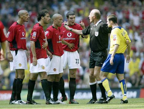 Fotboll, engelsk, FA Community Shield, Manchester United -