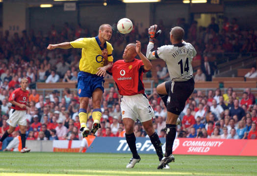 Fredrik Ljungberg , Arsenal och Mikael Silvestre och Tim