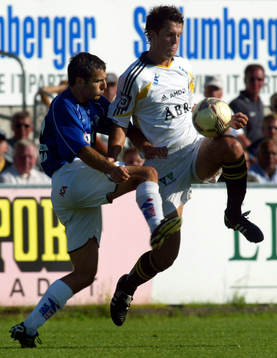 Per Nilsson, AIK och Igor Sypniewski, Halmstad