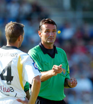 Slantsingling. Singla slant. Miro Ukalovic, domare