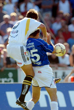 Per Nilsson och Igor Sypniewski. Nickduell