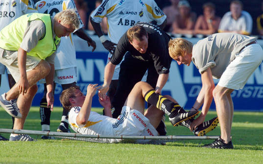 AIK.  Skada, bår