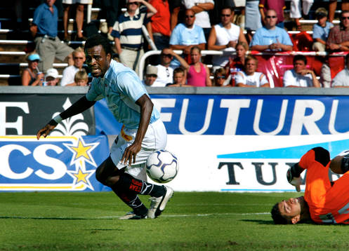 Peter Ijeh, Malmö gör 1-0 bakom Dime Jankulovski, Örgryte