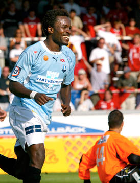 Peter Ijeh, Malmö , jubel, glädje