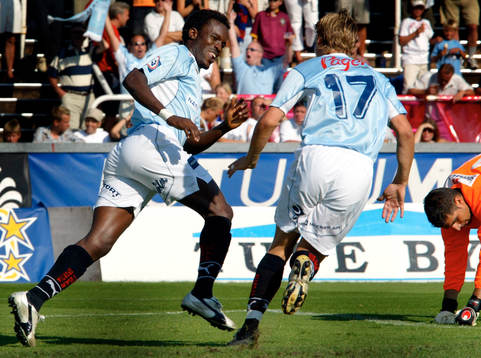 Peter Ijeh, Malmö, jubel, glädje