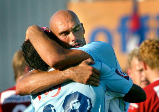 Danile Majstrorovic och Peter  Ijeh, Malmö FF