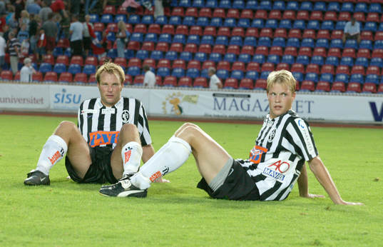 Anders Friberg och Matthias Eklund, Landskrona deppar