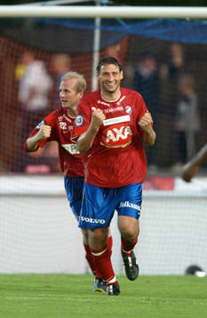 Peter Wibrån och Andreas Ottosson, Öster. Jubel, glädje