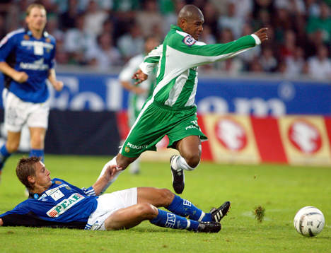 Dede Anderson, Hamarby gjorde hattrick