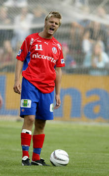Fotboll, Allsvenskan, Andreas Dahl, Helsingborg, vrålar,
