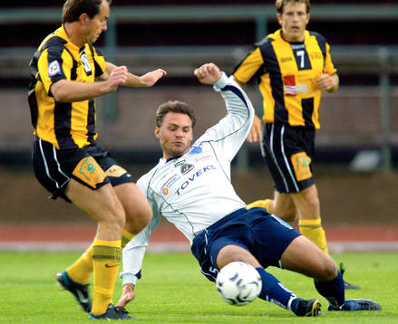 Magnus Sundqvist, Falkenberg och Peter Vogt, Häcken