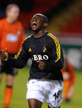 Kwame Quansah, AIK, jubel, glädje