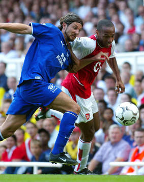 Fotboll, Engelsk, Premier League, Premiership, Arsenal -