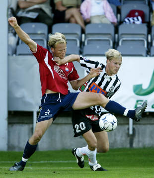 Robert B Bärkroth, Örgryte och Matthias Eklund, Landskrona