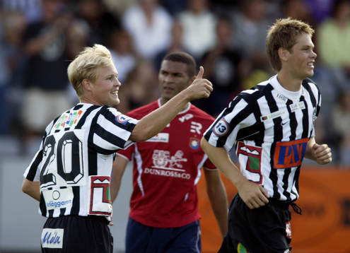 Matthias Eklund och Johan Andersson, Landskrona jublar,