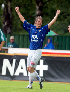 Olle Kullinger, Halmstad jubel