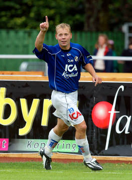 Robert Andersson, Halmstad, jubel