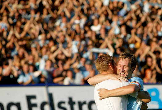 Lee Baxter kramar om målkungen Niklas Skoog