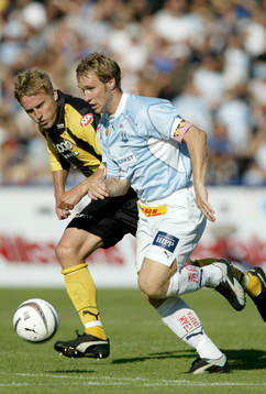 Mikkel Jensen, Hammarby och Niklas Skoog, Malmö