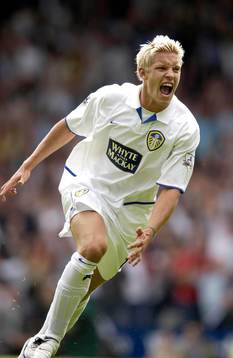 Fotboll, Engelsk, Premier League, Premiership, Leeds -