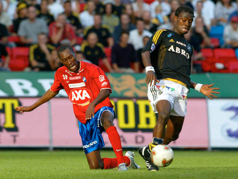 Atiba Hutchinson, Öster och Derek Boateng, AIK