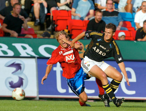 Johan Svensson, Öster och Lars Nilsson, AIK