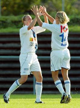 Sara Johansson och Ulrika Björn, Djurgården/Älvsjö,