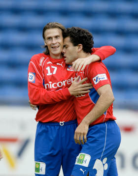 Gabriel Valencia-Jimenez (Venezuela) och Michael Hansson.