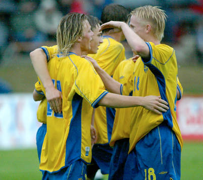 Sebastian Larsson, Sverige jubel