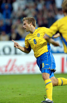 Anders Svensson, Sverige, jubel