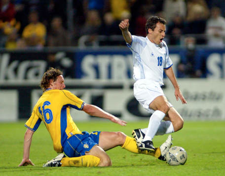 Kim Källström, Sverige och Georgios Georgiadis, Grekland