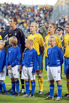 Andreas Isaksson, Mikael Dorsin och Andreas Johansson,