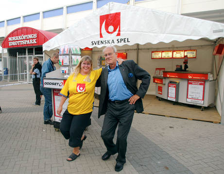 Monica Larsson och Tommy Wahlgren, Svenska spel