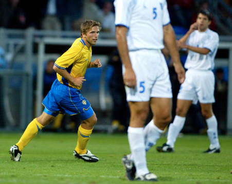 Anders Svensson, Sverige gjorde 1-0