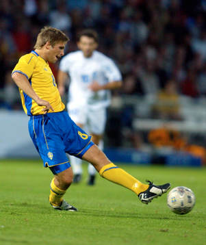 Anders Svensson, Sverige gjorde 1-0