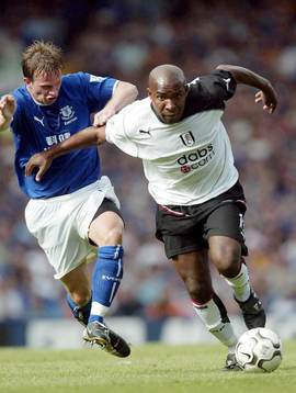 Barry Hayles, Fulham och Tobias Linderoth, Everton