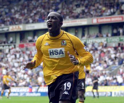 Dwight Yorke, Blackburn jubel