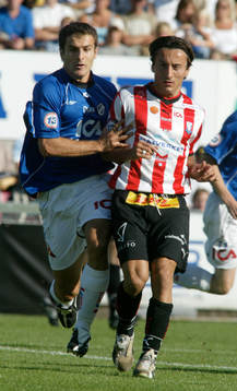 Sharbel Touma, Halmstad och Louay Chanko, Malmö FF
