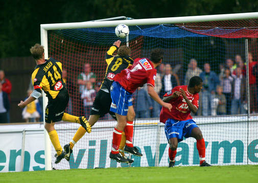 Andreas Ottosson, Öster nickar in kvitteringen till 4-4