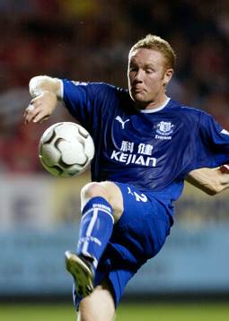Steve Watson, Everton lobbar in kvittering till 1-1