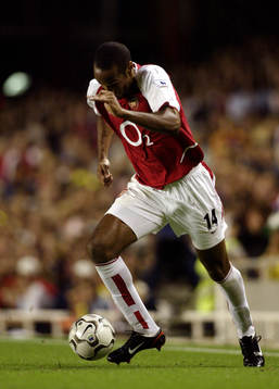 Fotboll, Engelsk, Premier League, Premiership, Thierry