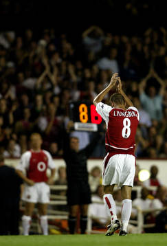 Fredrik Ljungberg, Arsenal blir utbytt