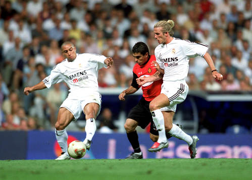 David Beckham, Real Madrid och Roberto Carlos, Real Madrid